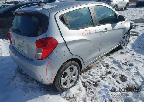 2019 Chevrolet Spark Ls Cvt из США, поврежденный, VIN KL8CB6SA6KC705847